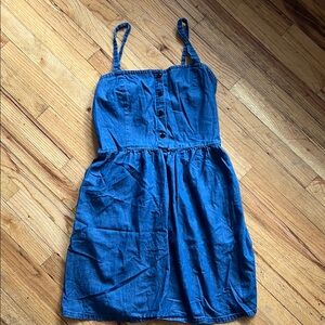 Vans Blue Spaghetti Strap Sundress